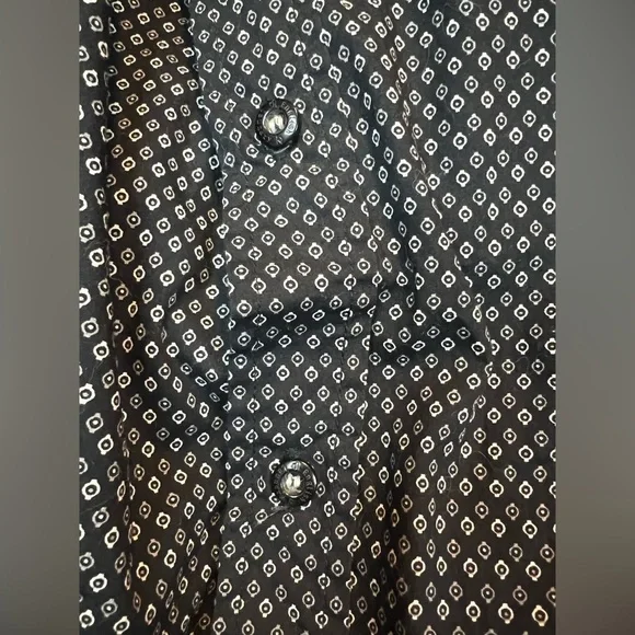 English Laundry Geometric Button-Down Shirt Medium - Picture 9 of 11